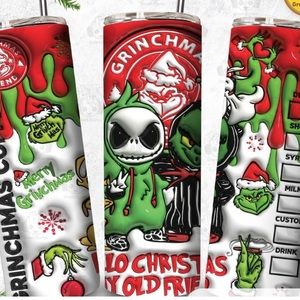 Grinch tumbler